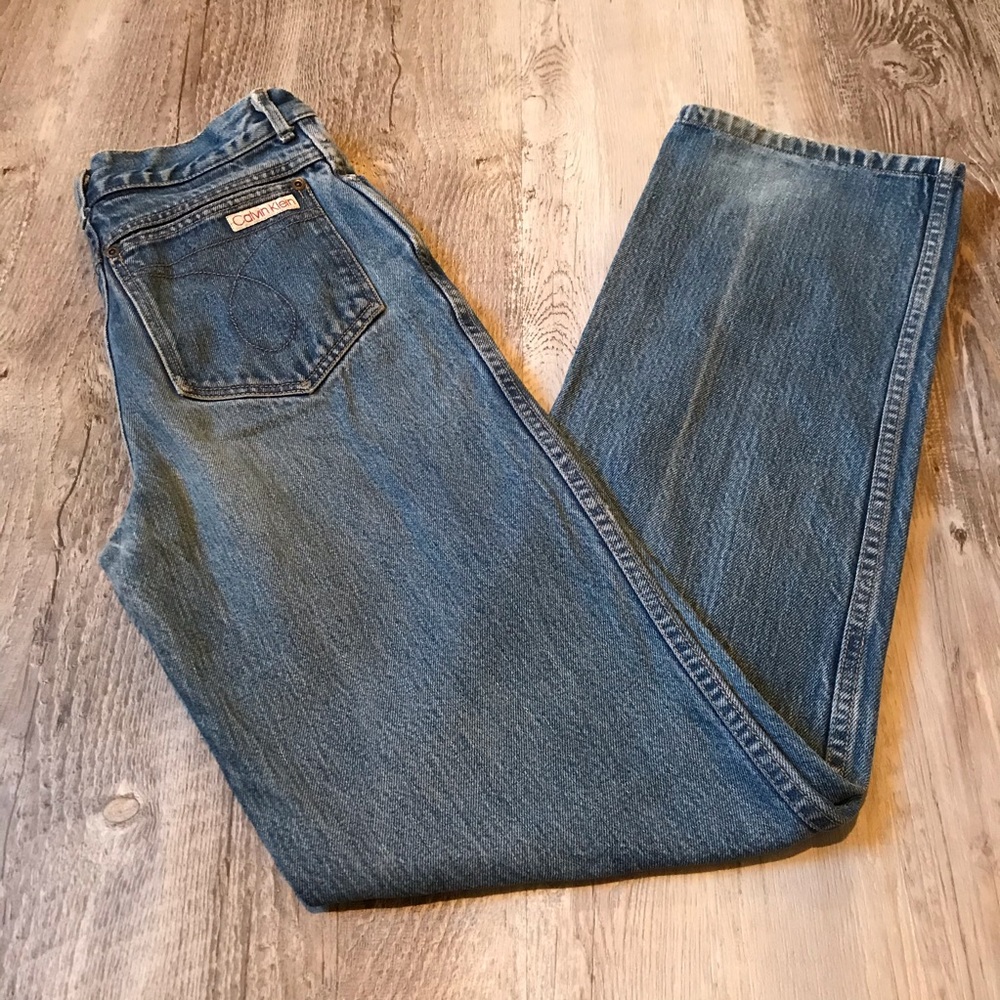 Vintage Calvin Klein High Waist Straight Leg SZ 8